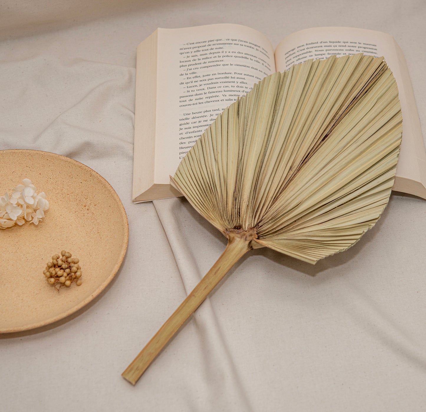 Sun Palm Dry Leaf Spade Shape
