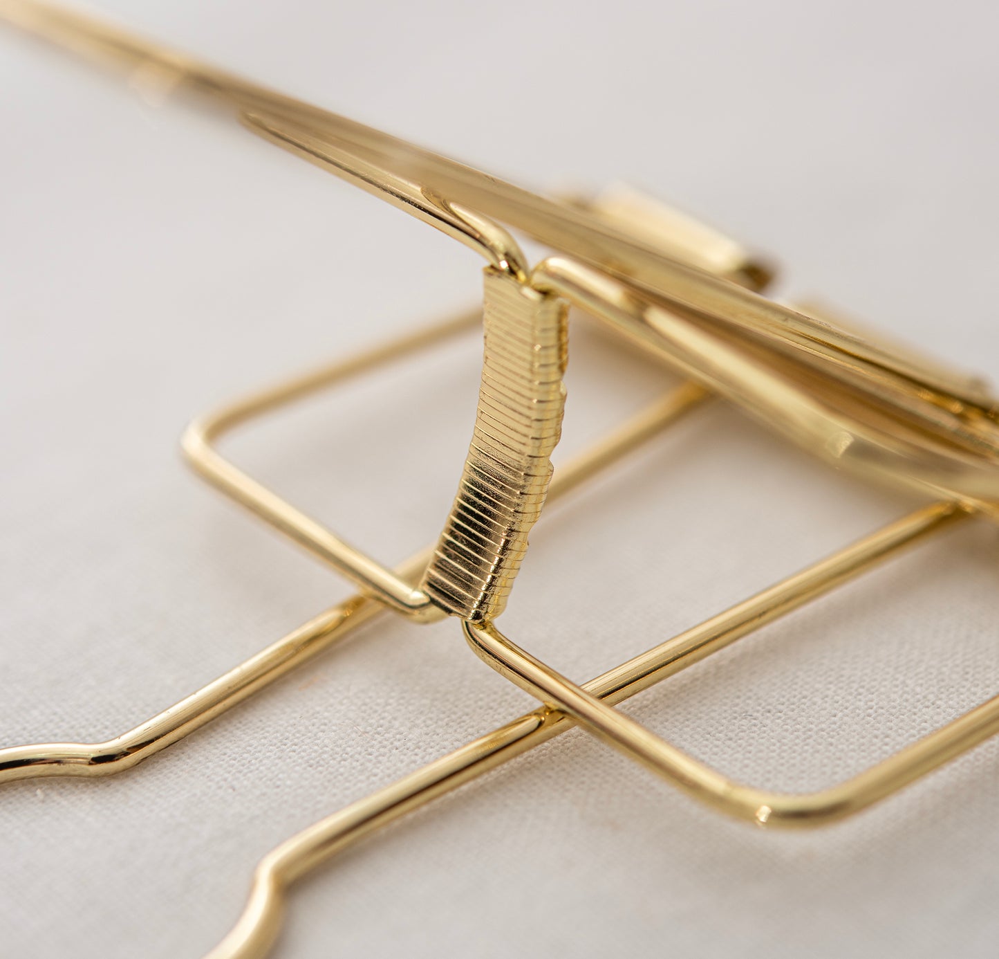 Gold Paper Clips (6 pcs)