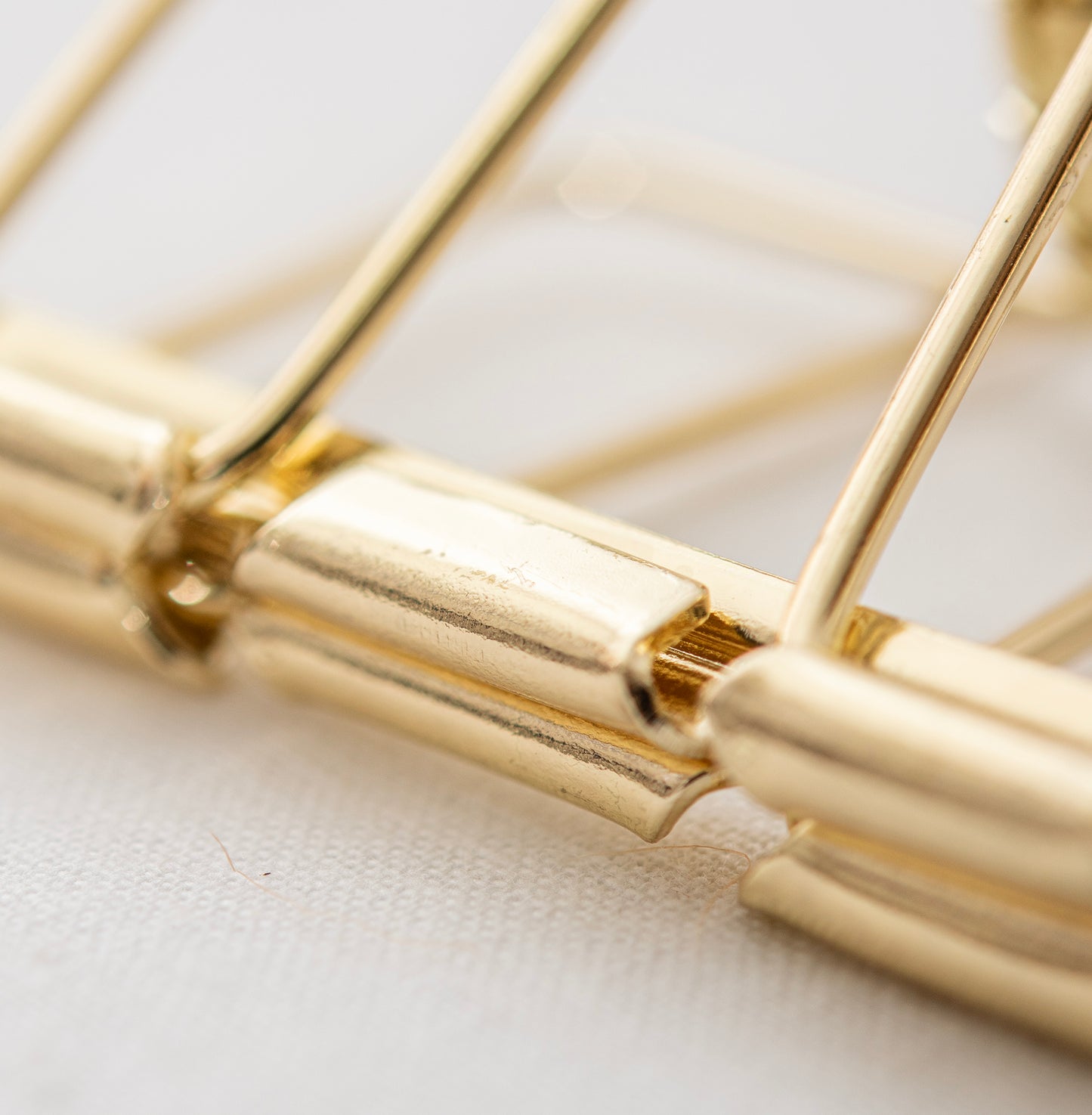Gold Paper Clips (6 pcs)