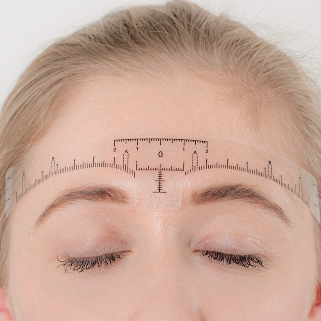 Disposable Brow Ruler Stickers (20pcs)
