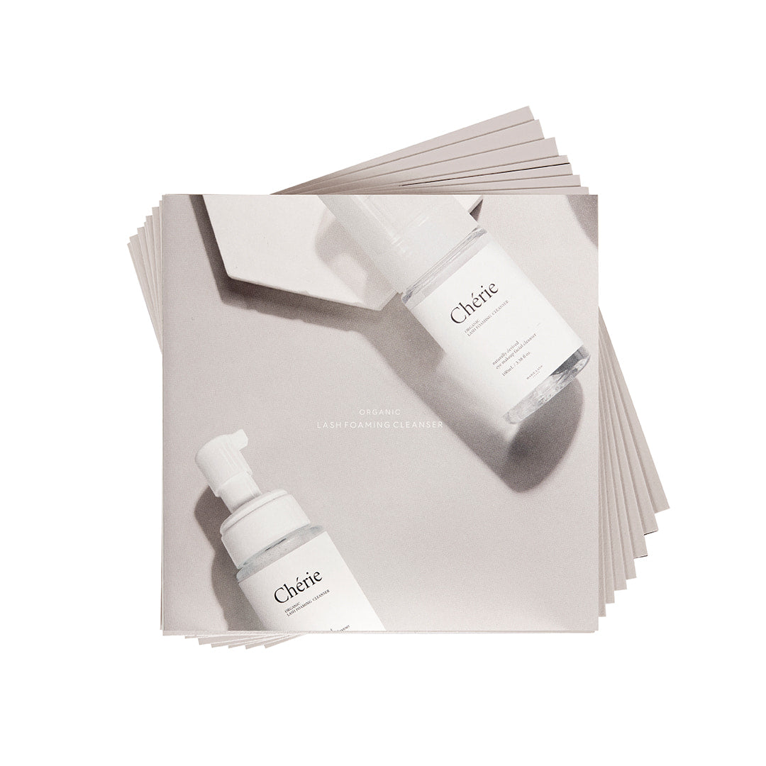 Chérie Organic Lash Foaming Cleanser (6pcs)