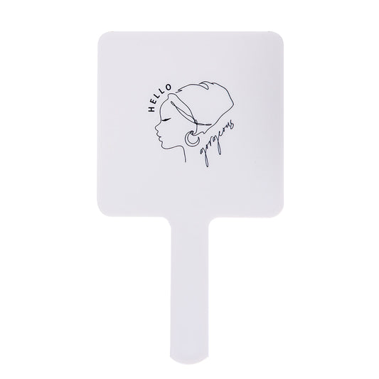 Salon Hand Mirror / Hello gorgeous