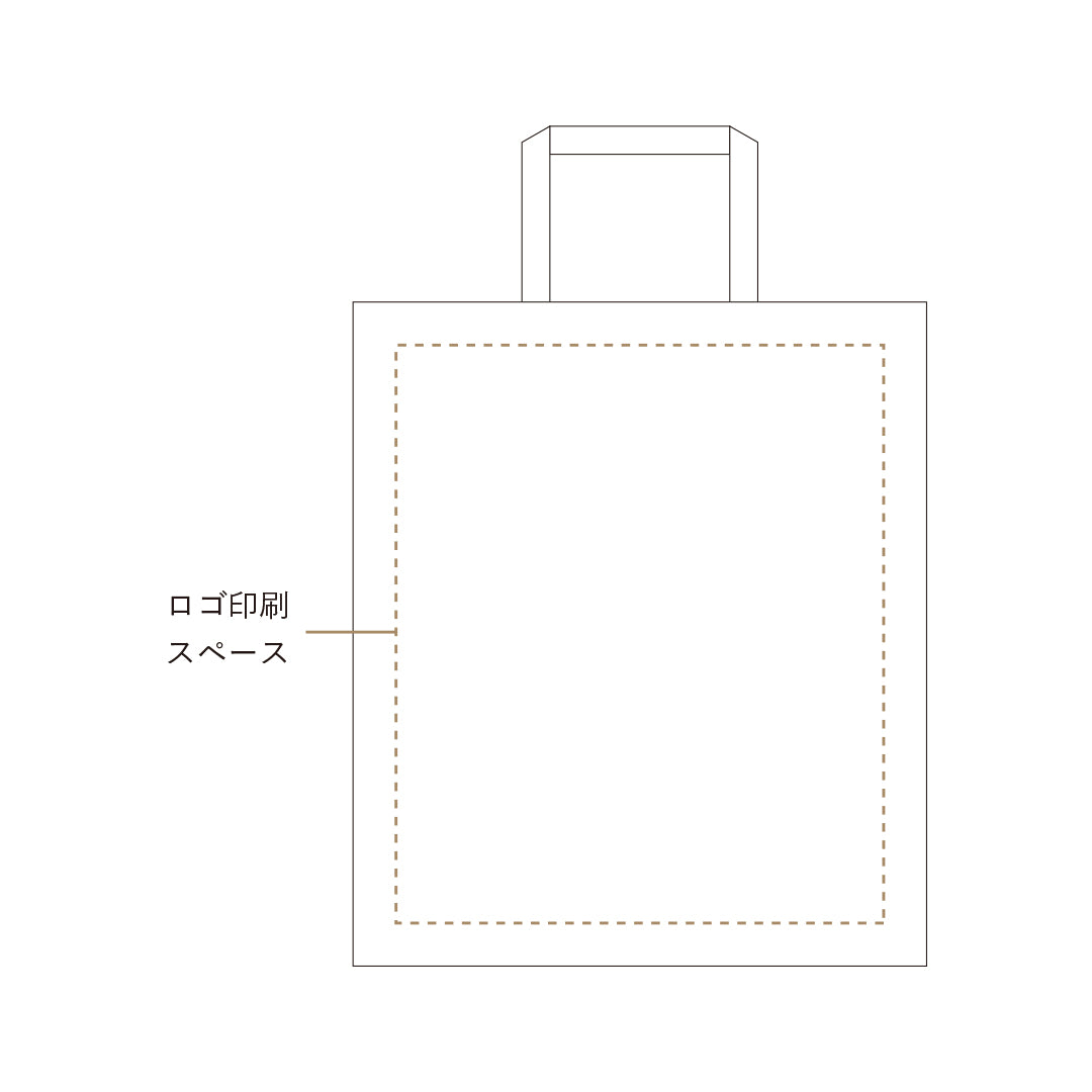 ロゴ入りで50枚から作れるオリジナルペーパーバッグ