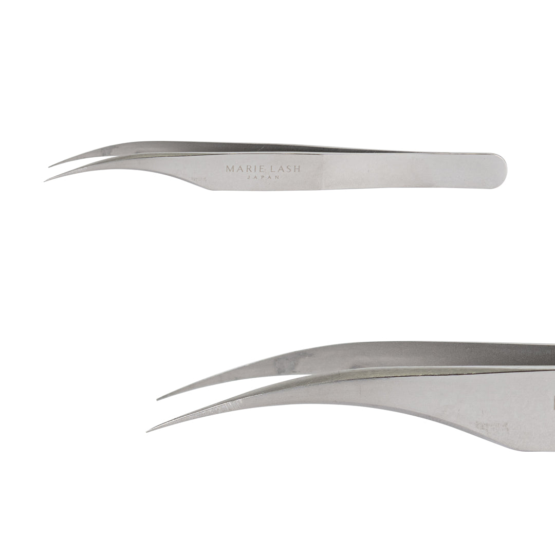 Tweezers Curved R(Silver)