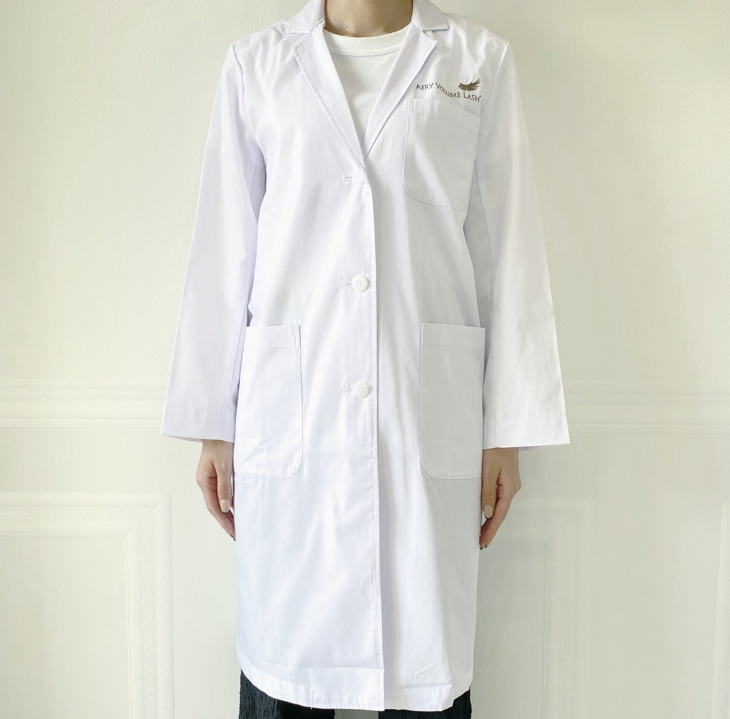 White stylist gown (S Size)