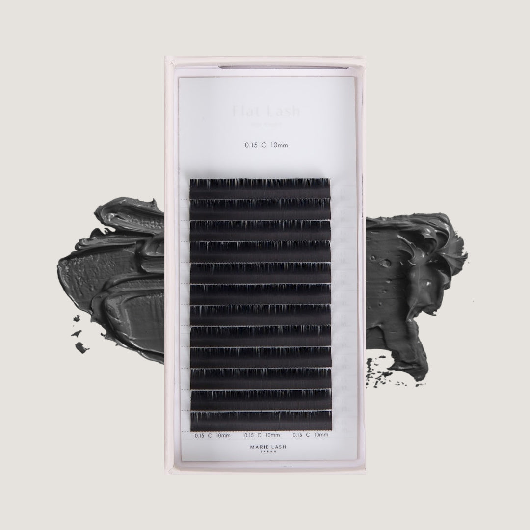 Flat lash (standard length) 0.15mm