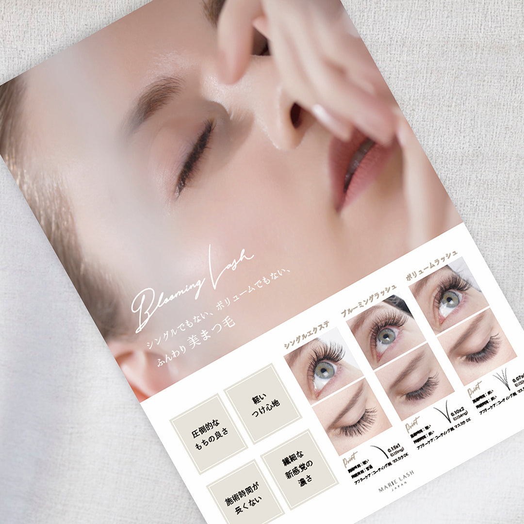 Flyers (300 sheets) created from a marketing perspective to increase customer attraction