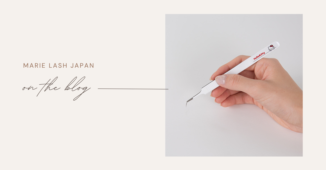 ハローキティデザインの極細先端ツイーザー