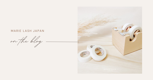 木製テープホルダーの特徴を紹介するサロン向け記事のイメージ画像