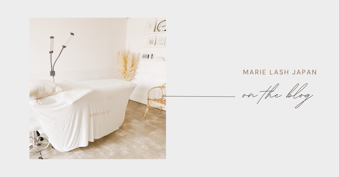 清潔感のあるサロン施術スペース