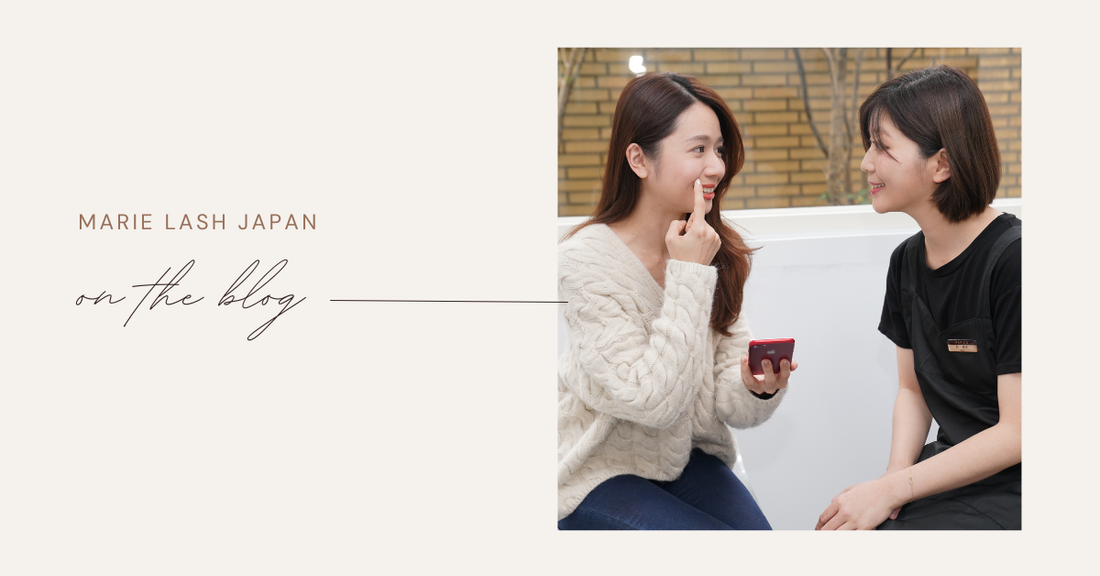 花粉シーズンを意識したカウンセリング風景