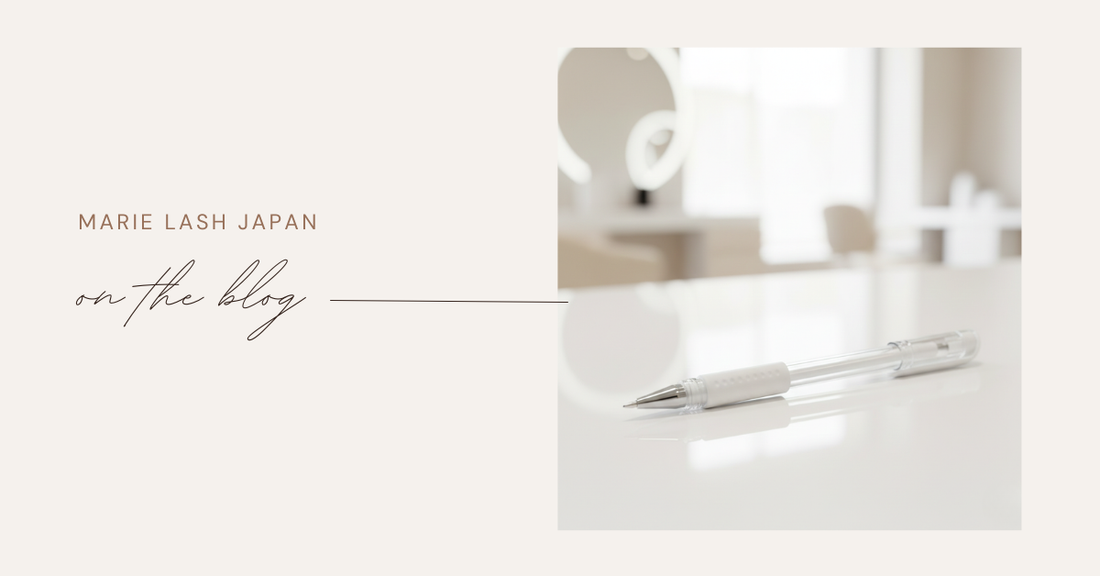 折れないインクタイプのブロウマッピングペン（ホワイト）商品イメージ