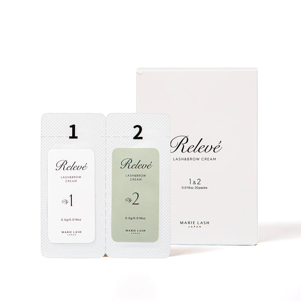 Relevé角蛋白紧肤霜1和2（各20个）
