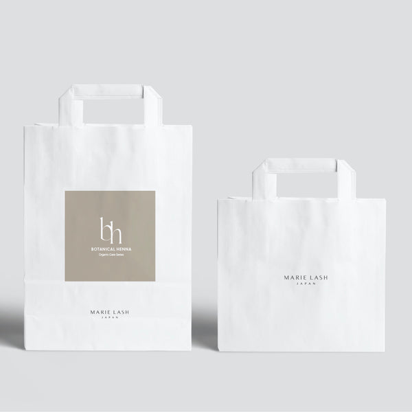带有您徽标的原创纸袋可由 50 张纸制成。
