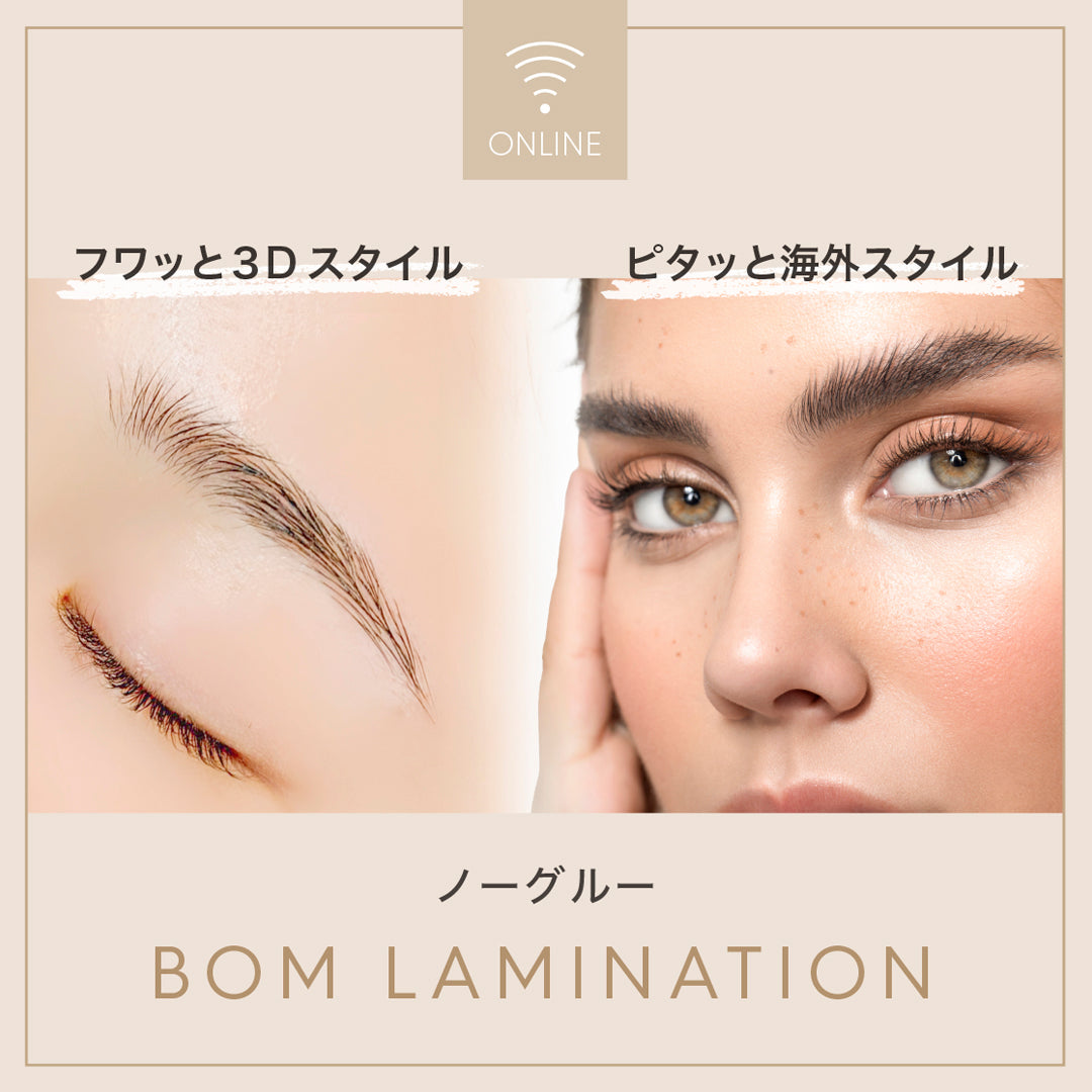 Video tutorial | BOM Brow Lamination &amp; 3D fluffy 3D eyebrows